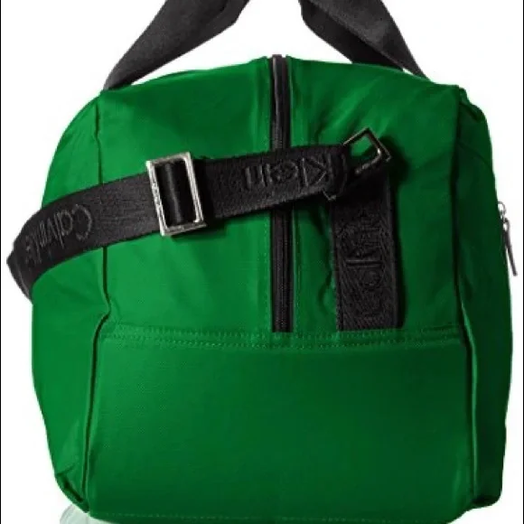 Calvin Klein-Northport 2.0 Duffel Kelly Green 20in x 12in MULTI-ZIP-LAST ONE-NWT - Picture 4 of 11